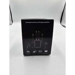 Intelligent Wireless WiFi Signal Amplifier 2.4GHz - 4x Antennas
